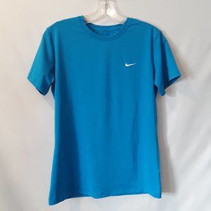 NWOT Nike blue dri fit s/s top  4/16$